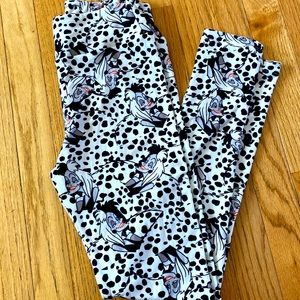 Disney 101 Dalmatians Cruella leggings LuLaRoe